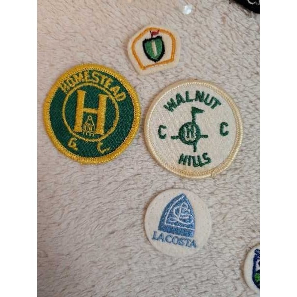 VTG Lot 21 Golf Course Country Club Embroidered Patches Bundle - Picture 5 of 16